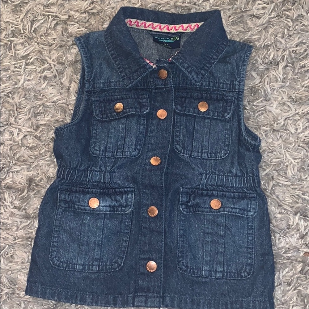 Denim vest